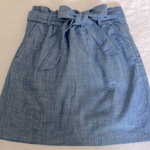 Cute JCrew Chambray Skirt